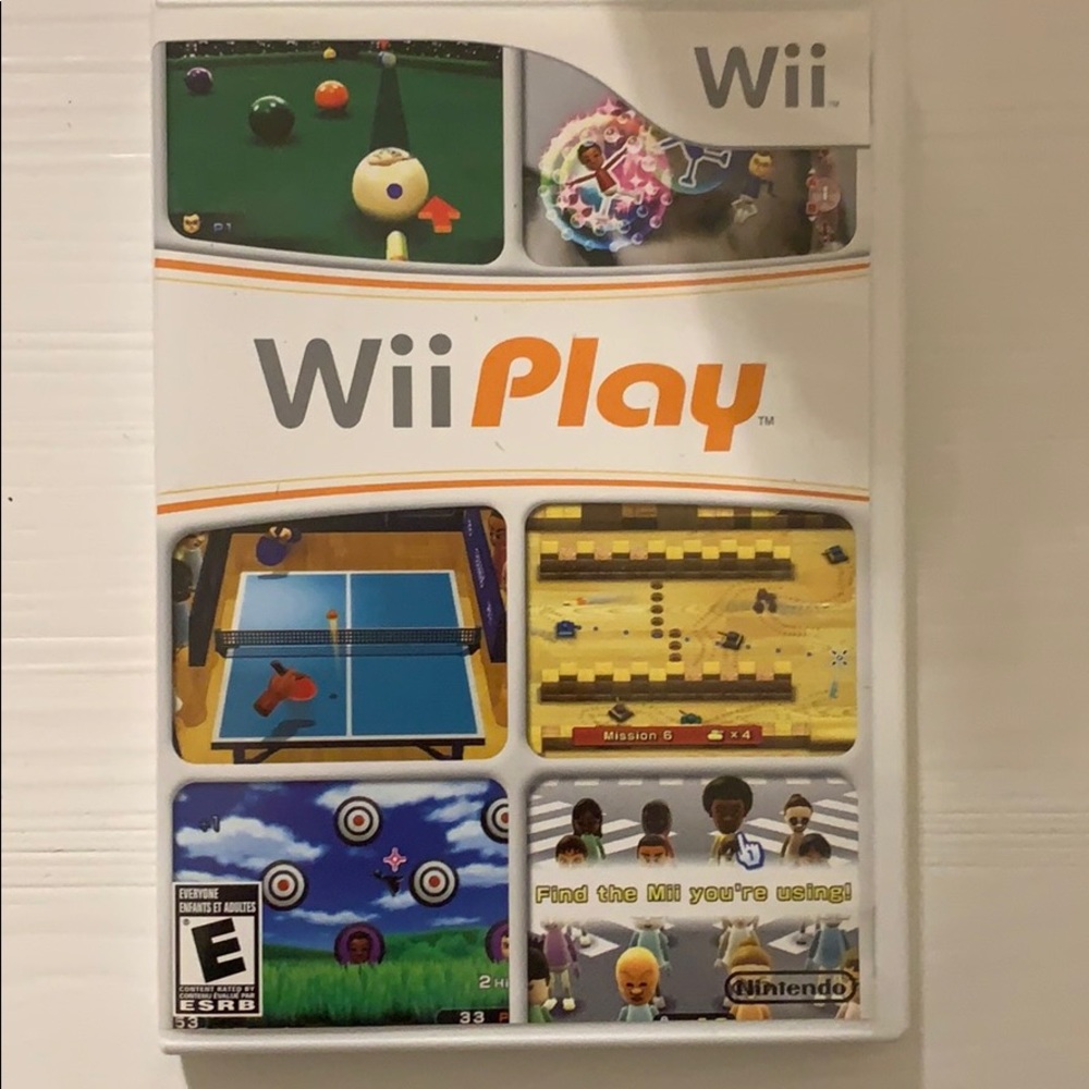 Sold 🛑Wii Play Game